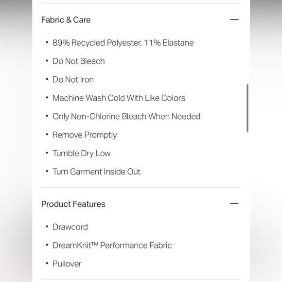 VUORI HALO ESSENTIAL HOODIE BLACK HEATHER SIZE SMALL NWT - Picture 11 of 12